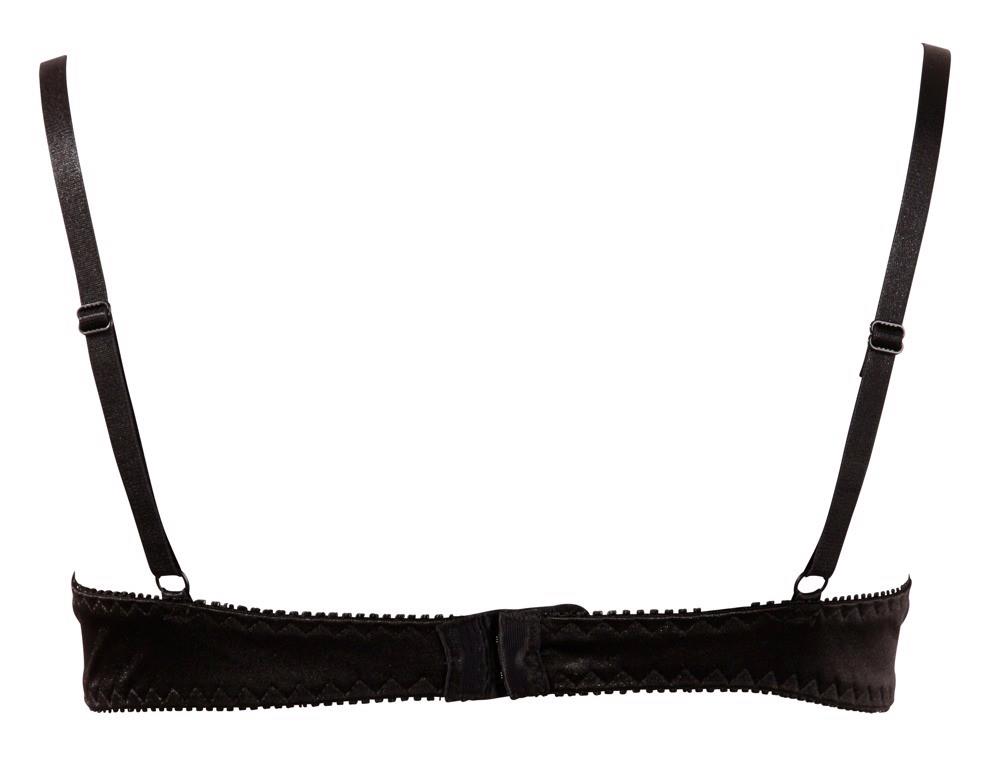 basic shelf bra black 80b