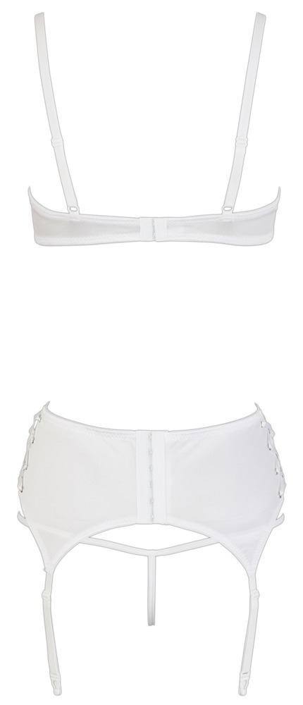 shelf bra set white 80c/m