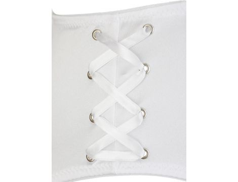 Komplet shelf bra Cottelli Lingerie biały 85C - 21