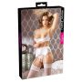 Komplet shelf bra Cottelli Lingerie biały 85C - 3