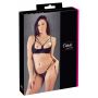 Biustonosz półkowy koronkowy Cottelli LINGERIE czarny 75B - 2