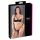Biustonosz półkowy koronkowy Cottelli LINGERIE czarny 75B