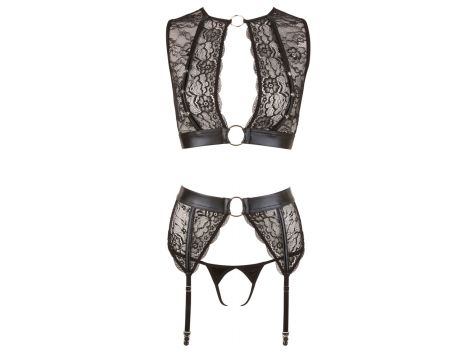 Zestaw top bondage Cottelli L z kajdankami - 13