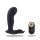 Wibrujący masażer prostaty Toyz4Lovers silikonowy czarny 12 cm z pilotem