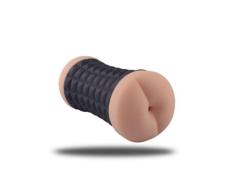 Masturbator podwójny Toyz4lovers czarny 15 cm - 2
