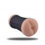 Masturbator podwójny Toyz4lovers czarny 15 cm - 3