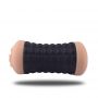 Masturbator podwójny Toyz4lovers czarny 15 cm - 4
