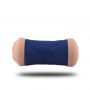 Masturbator podwójny silikonowy Toyz4lovers niebieski 15 cm - 4