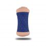 Masturbator podwójny silikonowy Toyz4lovers niebieski 15 cm - 5