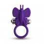 Pierścień wibrujący butterfly Toyz4Lovers fioletowy silikon - 2