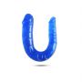 Dildo podwójne Toyz4Lovers Lily niebieskie 15 cm - 2