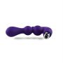 Wibrujący masażer prostaty silikonowy fioletowy 15,5 cm - 5
