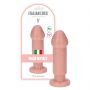 Dildo z cyberskóry Toyz4lovers Caio cielesne 13 cm z przyssawką - 2