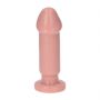 Dildo z cyberskóry Toyz4lovers Caio cielesne 13 cm z przyssawką - 3