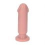 Dildo z cyberskóry Toyz4lovers Caio cielesne 13 cm z przyssawką - 6