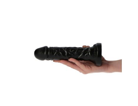 Dildo z cyberskóry Camillo Black Toyz4lovers czarne 16,5 cm - 6