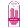 Podwójne dildo Romolo e Remo różowe 18,5 cm - 9