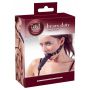 Knebel z dildo Fetish Collection czarny silikonowy 12 cm - 2