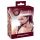Knebel z dildo Fetish Collection czarny silikonowy 12 cm