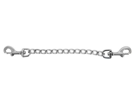 Łańcuch metalowy ZADO srebrny 15 cm