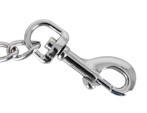 Łańcuch metalowy ZADO srebrny 15 cm - 5