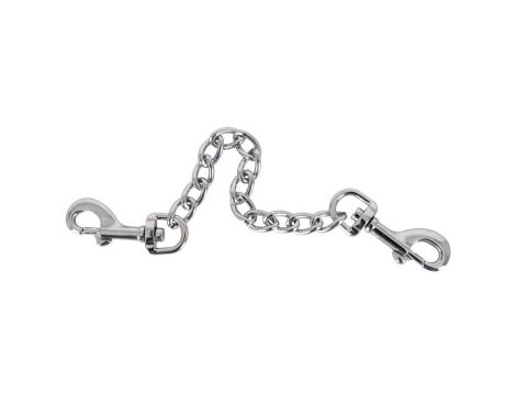 Łańcuch metalowy ZADO srebrny 15 cm - 7