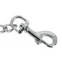 Łańcuch metalowy ZADO srebrny 15 cm - 7
