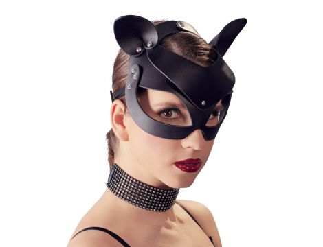 Maska kota Bad Kitty z dżetami i uszami - 6