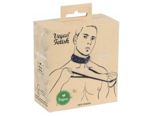 Kołnierz wegański Vegan Fetish ze smyczą 112 cm