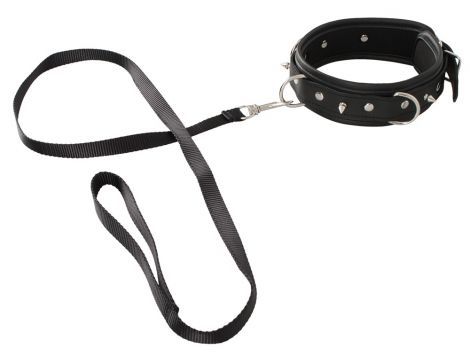 Kołnierz wegański Vegan Fetish ze smyczą 112 cm - 3