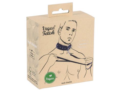 Kołnierz wegański Vegan Fetish ze smyczą 112 cm - 2