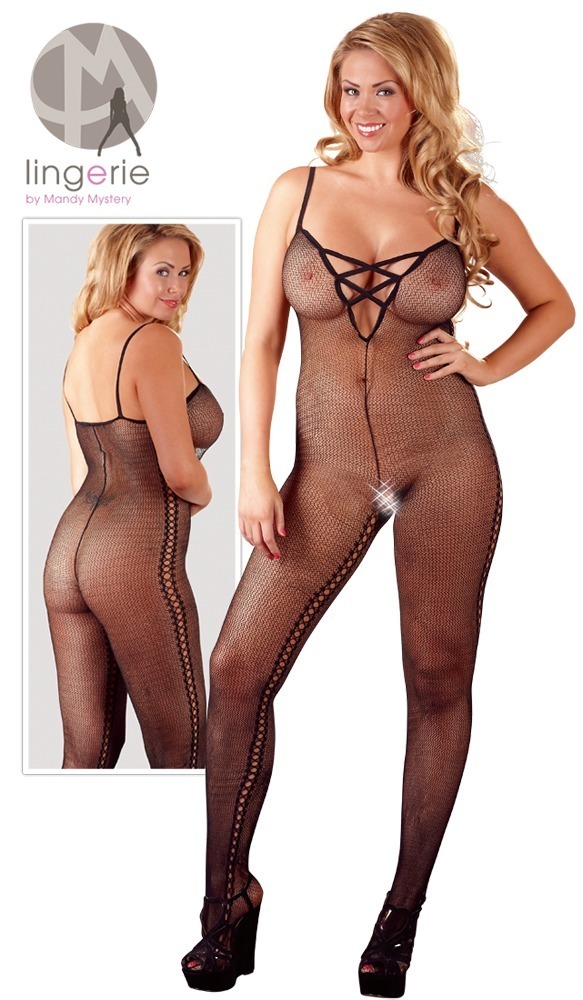 catsuit with lacing