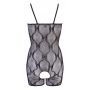 Bodystocking koronkowy NO:XQSE czarny S/M - 13