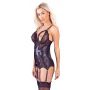 Koszulka do podwieszania Cottelli LINGERIE z otwartym krokiem L - 7