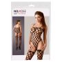 Bodystocking siatkowy z pończochami Rio NO:XQSE czarny SL - 3