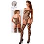 Bodystocking siatkowy z pończochami Rio NO:XQSE czarny SL - 14
