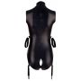 Body z szelkami Cottelli BONDAGE czarne M - 26