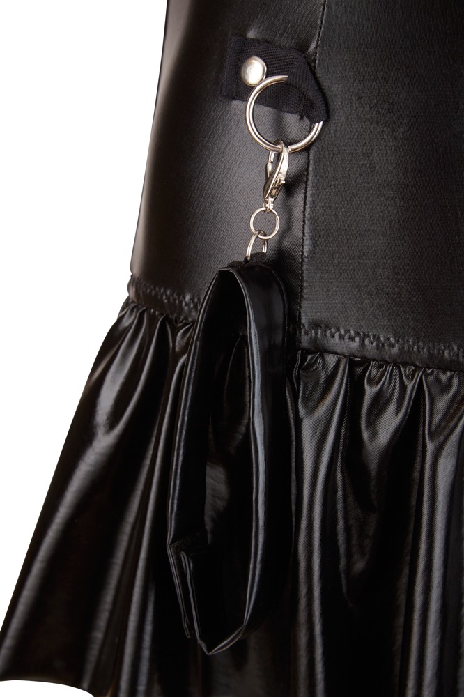 dress with suspender straps l