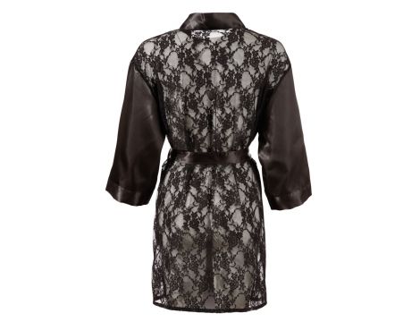 Kimono satynowe z koronką Cottelli L/XL - 9