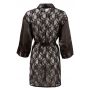 Kimono satynowe z koronką Cottelli L/XL - 10