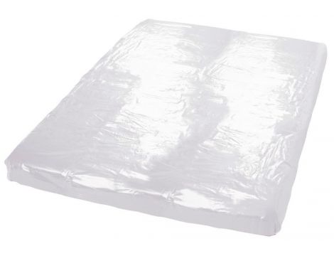 Prześcieradło winylowe białe 200 x 230 cm Fetish Collection - 9