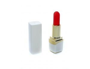 Mini wibrator szminka B-Series Magic biały USB wodoodporny