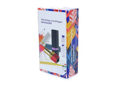 Mini wibrator szminka B-Series Magic biały USB wodoodporny - 6