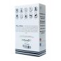 Kulki kegla wibrujące silikonowe B Series Magic pilot USB czarny - 13
