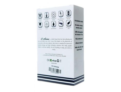 Kulki Kegla wibrujące silikonowe 10 funkcji USB pilot różowe - 8