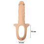 Proteza strap on silikonowa B Series Magic 24,5 cm - 8
