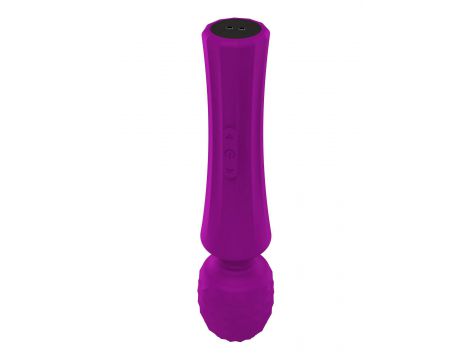 Mocny masażer wibracyjny B Series Magic fioletowy USB - 5