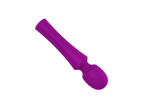 Mocny masażer wibracyjny B Series Magic fioletowy USB - 7