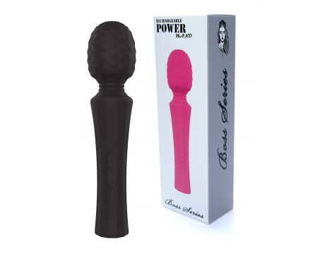 Stymulator łechtaczki B Series Magic silikonowy czarny USB