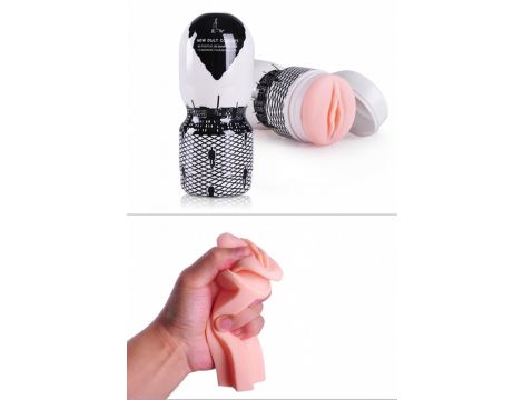 Masturbator waginalny Passion Cup 02 z wypustkami - 5